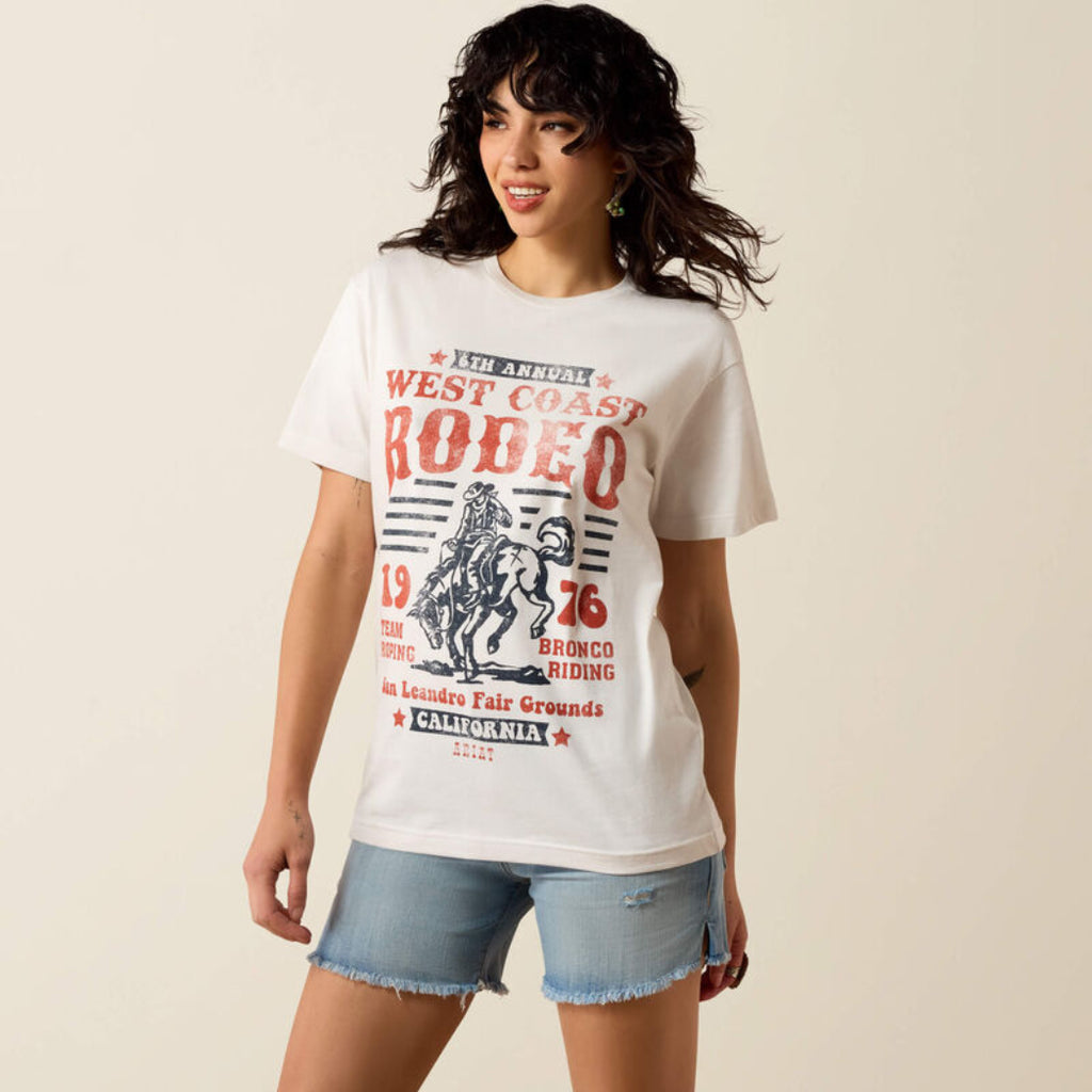 Ariat Rodeo 76 Boyfriend Tee on Model