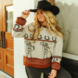 Cowboy Sweater Ivory