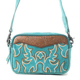 Myra Tooled Boot Stitch Purse