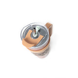 Myra Bags Wide Wyoming Tooled Rose Tumbler