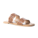Myra Women's Santa Fe Double Strap Slides