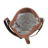 Myra Bags Hairon Hide Multipastel Shoulder Bag