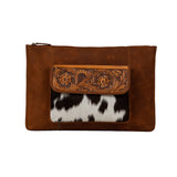 Myra Bags Wynona Hand Tooled Laptop Sleeve
