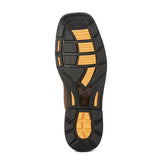 Camo-Printed Textile Shaft with Flag Patch Boot Sole