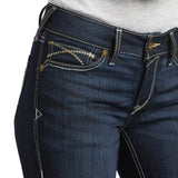 Women's Ariat Perfect Rise Contessa Bootcut Jean front pocket detail