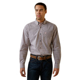 Ariat Pro Series Oswald men's checkered shirt in classic fit with button-down collar