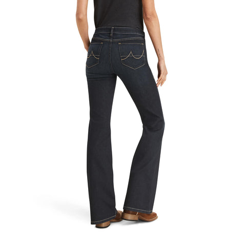 Women's Ultra Stretch Perfect Rise Katie Flare Jean Back View
