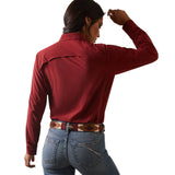 Ariat Women's VentTEK Pomegranate Long Sleeve