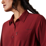 Ariat Women's VentTEK Pomegranate Long Sleeve