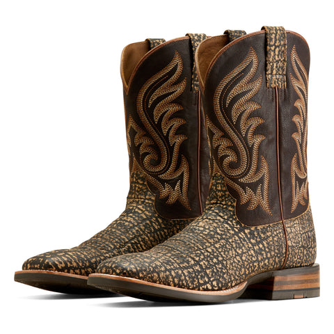 Ariat Men's Cattle Call Elephant Print Boots