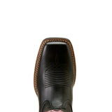 Ariat Women's Cattle Caite Stretchfit Black & Maroon Western Boots