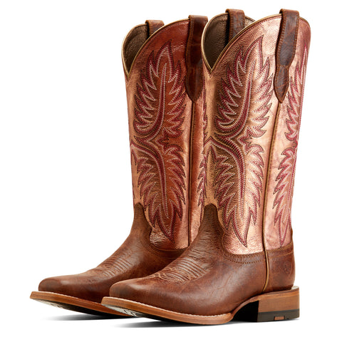 Ariat Women's Calamity Jane Metallic Brown Boots