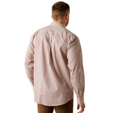 Ariat Wrinkle Free Avery Classic Fit Shirt Brick Geometric