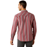 Ariat Men's Humphrey Retro Red Long Sleeve Shirt