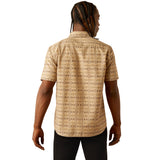 Ariat Merritt Modern Fit Cream Short Sleeve Shirt