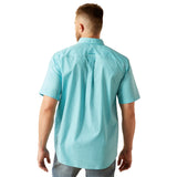 Ariat Men's Westin Lite Blue Diamond Short Sleeve Shirt
