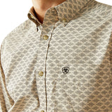 Ariat Men's Khaki Sirius Fitted Shirt