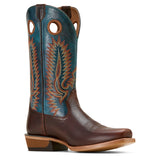 Ariat Men's Southland Brown & Turquoise Cowboy Boots