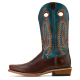Ariat Men's Southland Brown & Turquoise Cowboy Boots