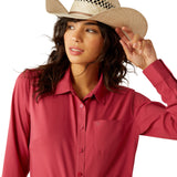 Ariat Kirby Red Long Sleeve Shirt