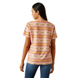 Ariat Women's Laguna Pink Aztec Striped Shirt