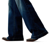 Bottom of the legs on the Penelope Wide Leg Jeans 