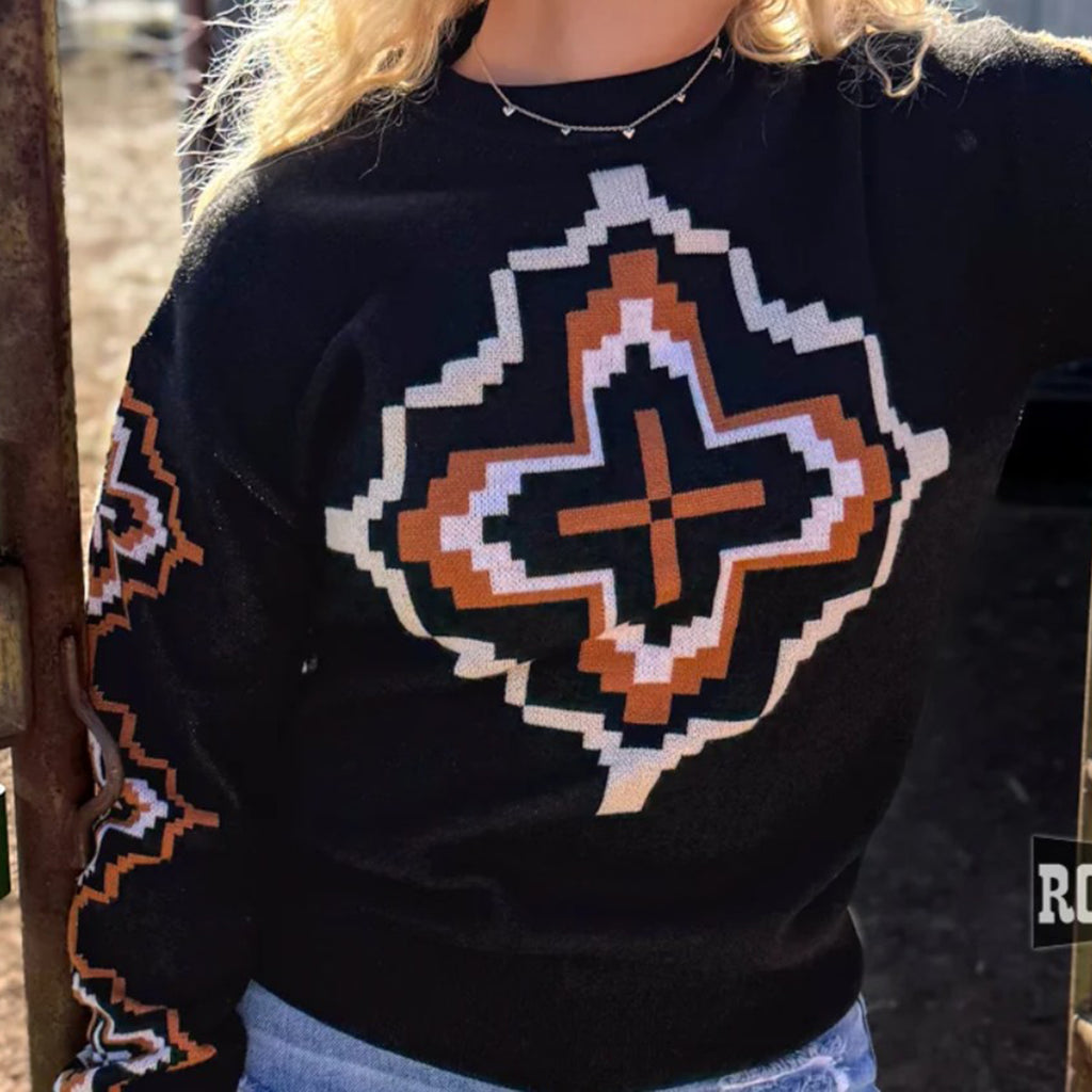 Women's Aztec Santa Fe Sweater
