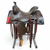 Side View of HR 16" Signature Light Cowhorse Saddle