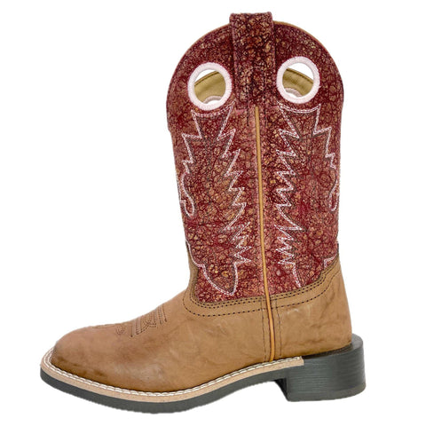 Smoky Mountain Vintage Red Kids Boots