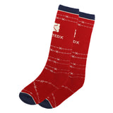 Twisted X Unisex Red Barbwire Sock