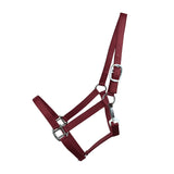 3-ply Horse Halter in Burgundy 