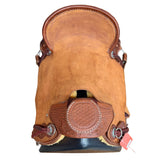 Top View of HR 16" Staci Wade Saddle