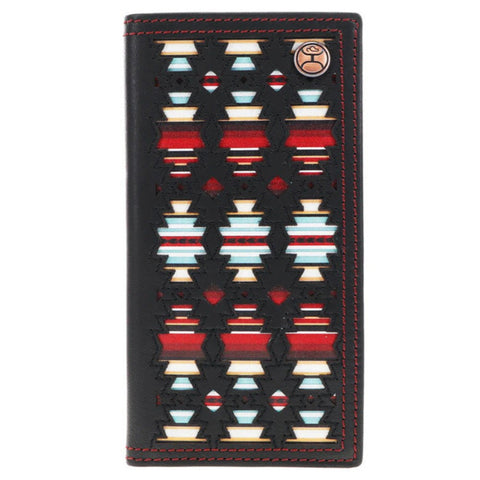 Hooey Black & Serape Wallet Check Book