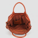 Spaghetti Western Boot Stitch Leather Tote Bag