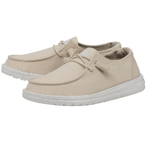 Hey Dude Wendy Slub Canvas Natural