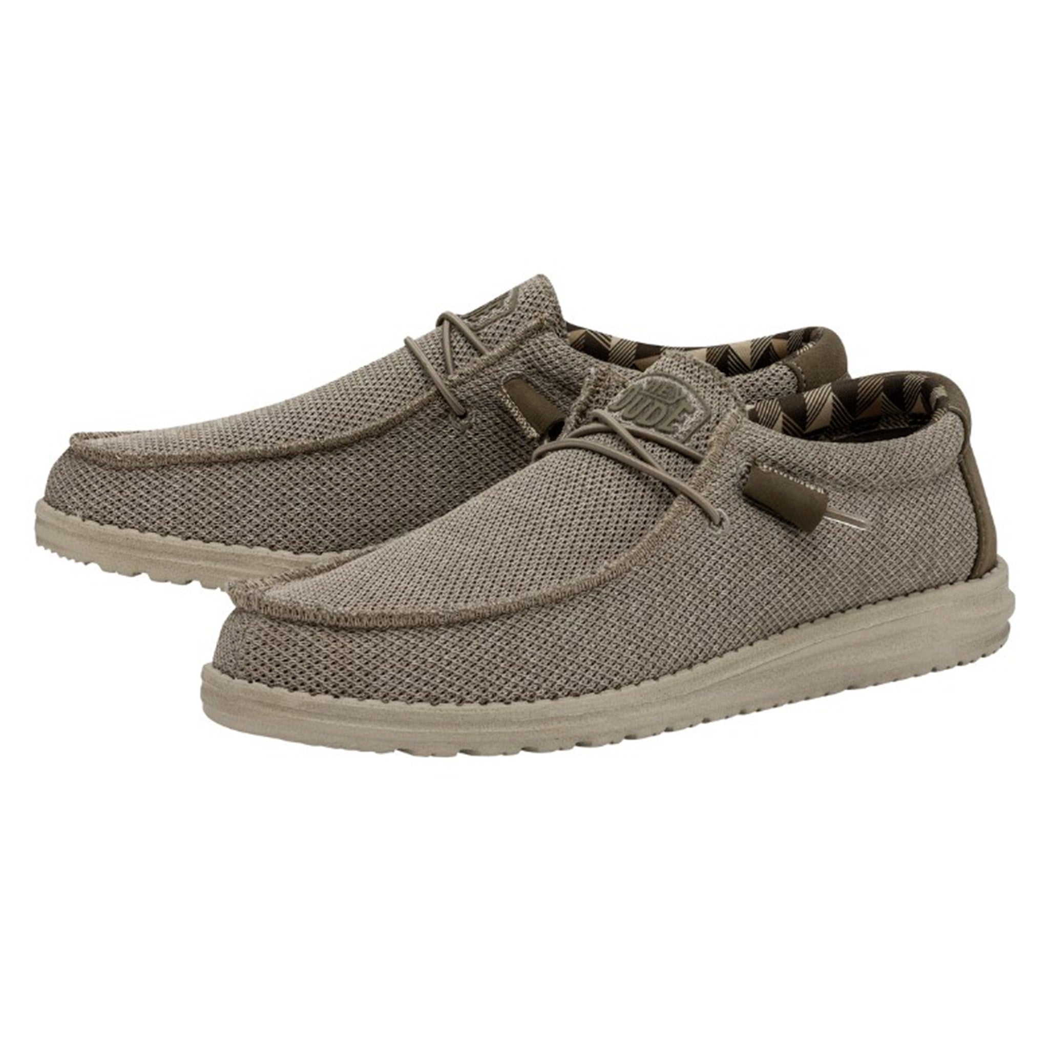 Hey Dude Beige Wally Sox Causal Shoe - Main Image