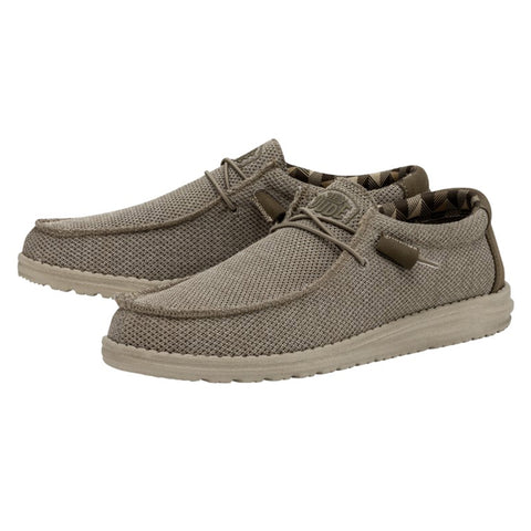 Hey Dude Beige Wally Sox Causal Shoe