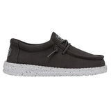 Hey Dude Wally Youth Slub Canvas Grey