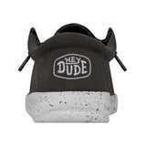 Hey Dude Wally Youth Slub Canvas Grey