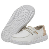 Hey Dude Youth Wendy Chambray Woven White Sand