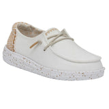 Hey Dude Youth Wendy Chambray Woven White Sand