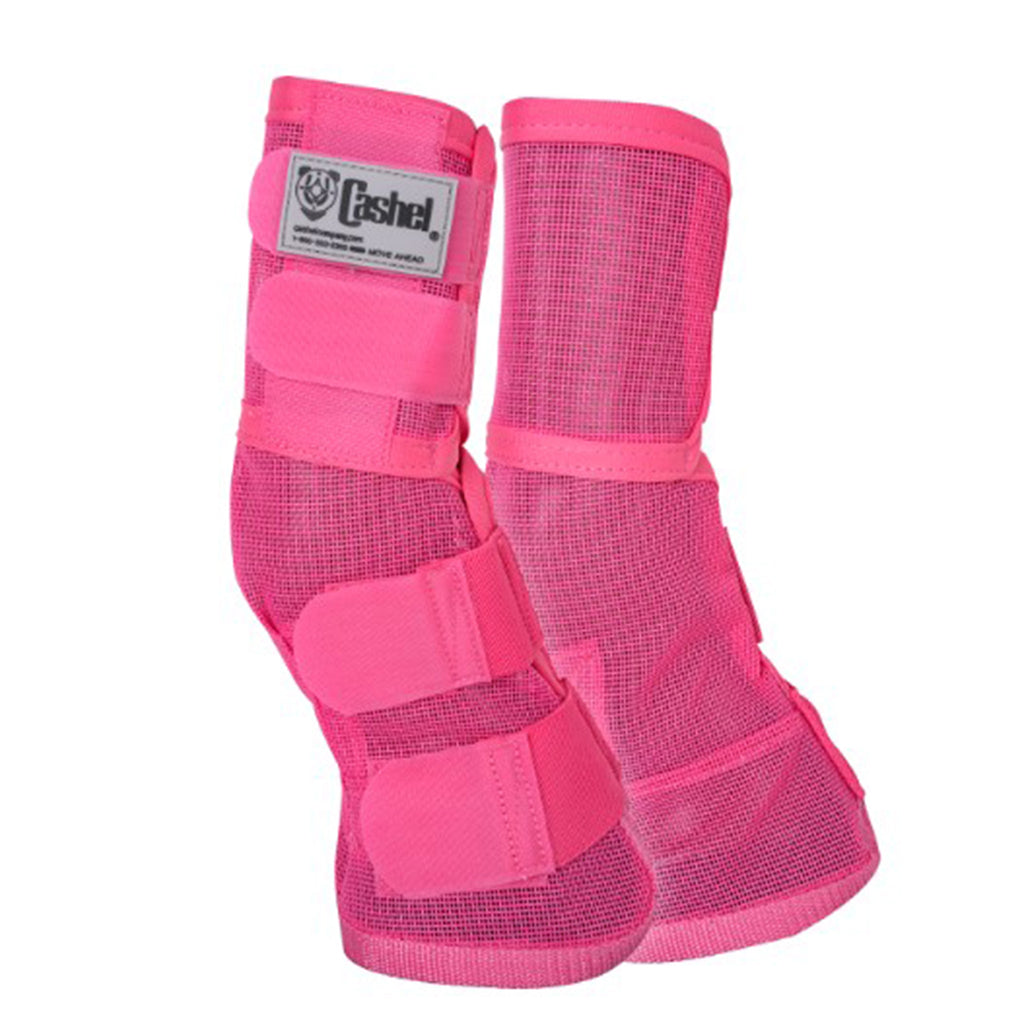 Cashel Pink Fly Boots- Set of Two