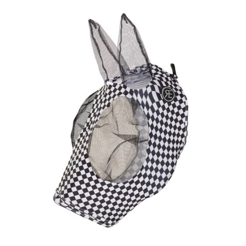 Reinsman Guardian Checkered Lycra Check Fly Mask