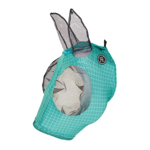 Reinsman Emerald Star Lycra Check Fly Mask