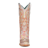 Corral Women's White & Neon Boots