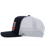 Hooey Youth Horizon Navy & Red & Grey Cap
