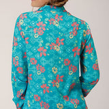 Roper Women's Tropical Aztec Print Shirt