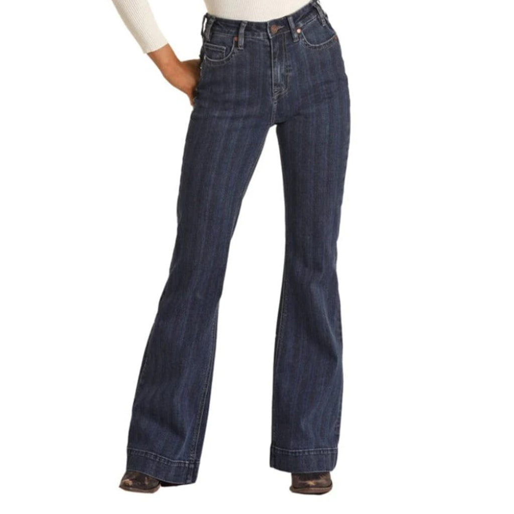Rock and roll sales cowgirl trouser jeans