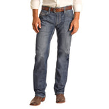 Rock & Roll Cowboy Dark Vintage Straight Jeans