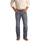 Rock & Roll Cowboy Revolver Straight Dark Vintage Jeans